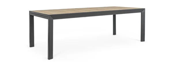 TAVOLO BELMAR 220/340X100 ANTRACITE