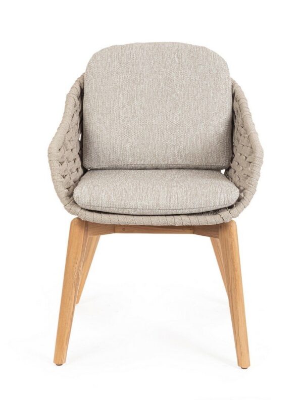 SEDIA CON BRACC. TAMIRES BEIGE
