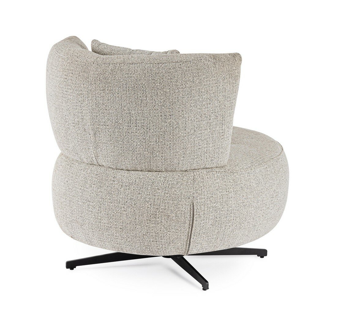 POLTRONA GONNIE GRIGIO PUNTINATO - immagine 7