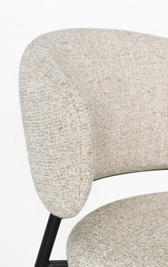 SEDIA PRISCA NERO/SAND - immagine 5