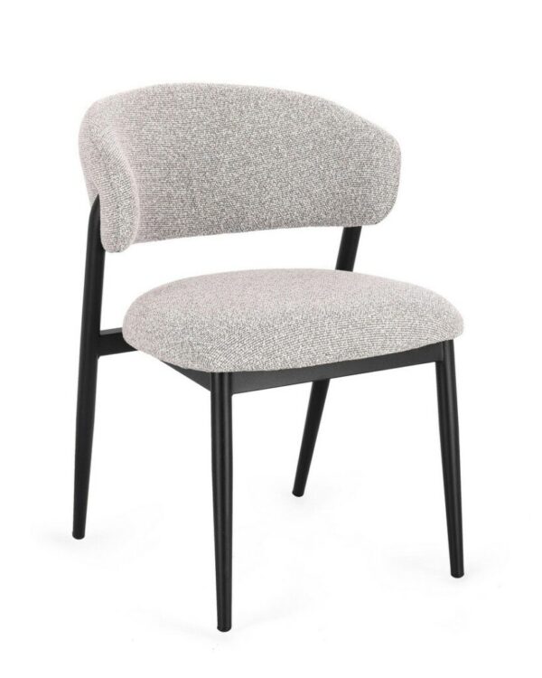 SEDIA CASSANDRA NERO/GRIGIO