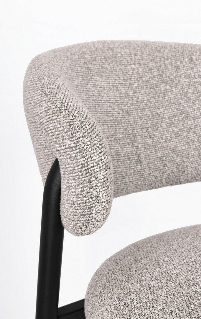 SEDIA CASSANDRA NERO/GRIGIO - immagine 7