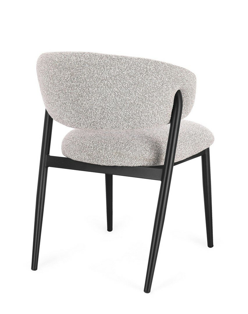 SEDIA CASSANDRA NERO/GRIGIO - immagine 6
