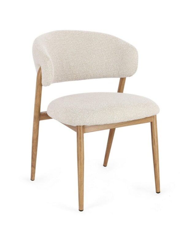 SEDIA CASSANDRA NATURALE/LINO