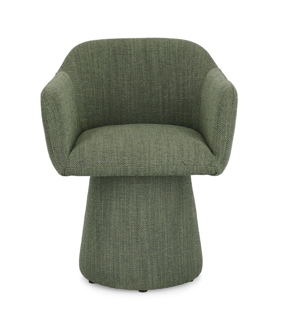 POLTRONA GIREVOLE LOTTIE VERDE - immagine 3
