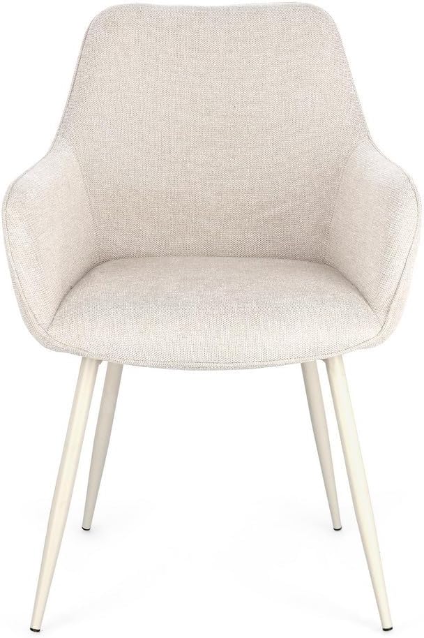SEDIA/POLTRONA CORA CON BRACC. BEIGE-BEIGE - immagine 3