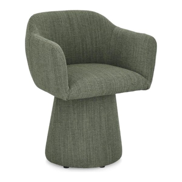 POLTRONA GIREVOLE LOTTIE VERDE