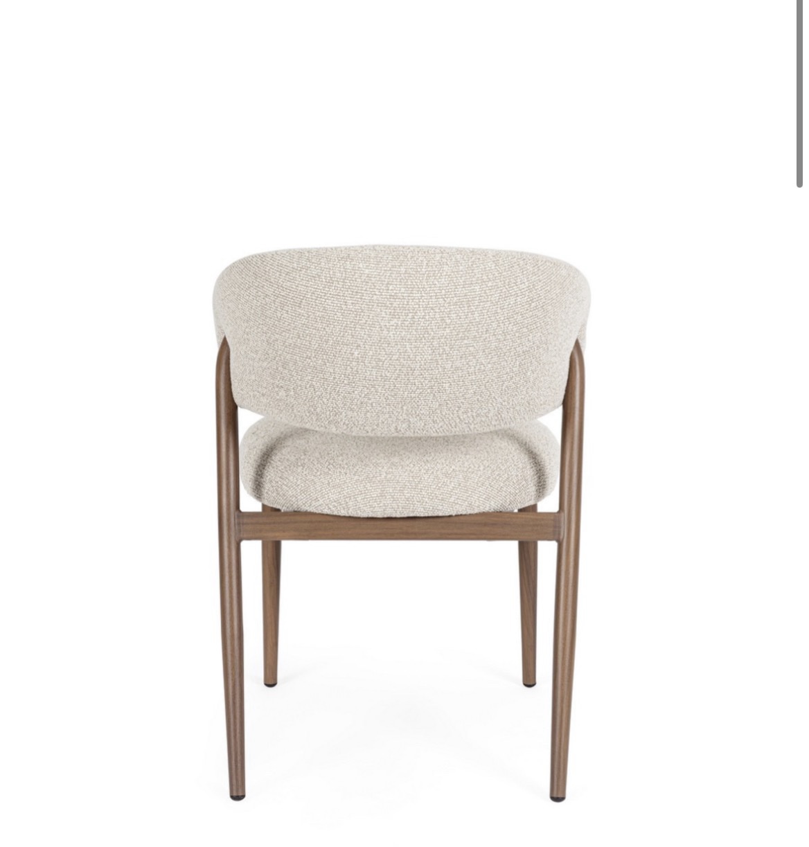 SEDIA CASSANDRA MIELE/BEIGE - immagine 4