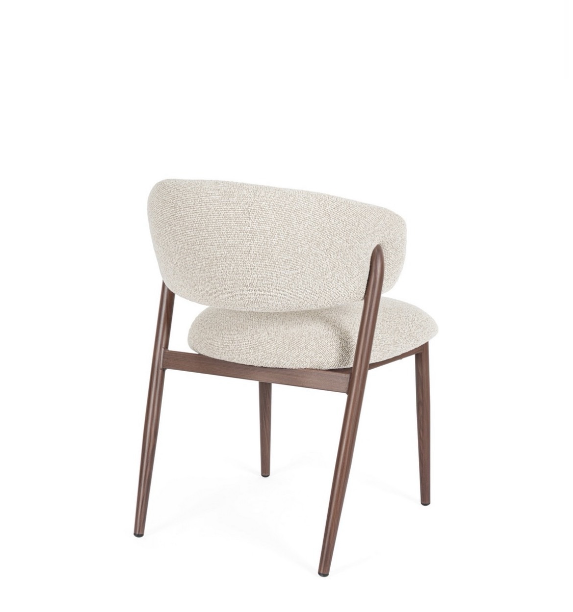 SEDIA CASSANDRA NOCE/BEIGE - immagine 2