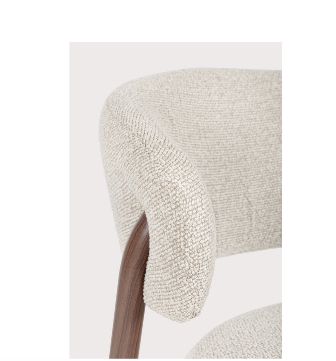 SEDIA CASSANDRA NOCE/BEIGE - immagine 6