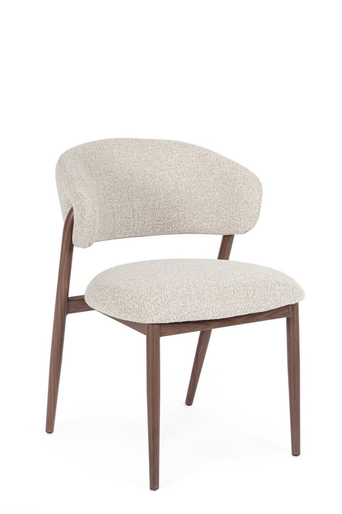 SEDIA CASSANDRA NOCE/BEIGE